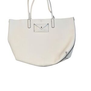 Marc By Marc Jacobs Marc Off-White Leather Tote